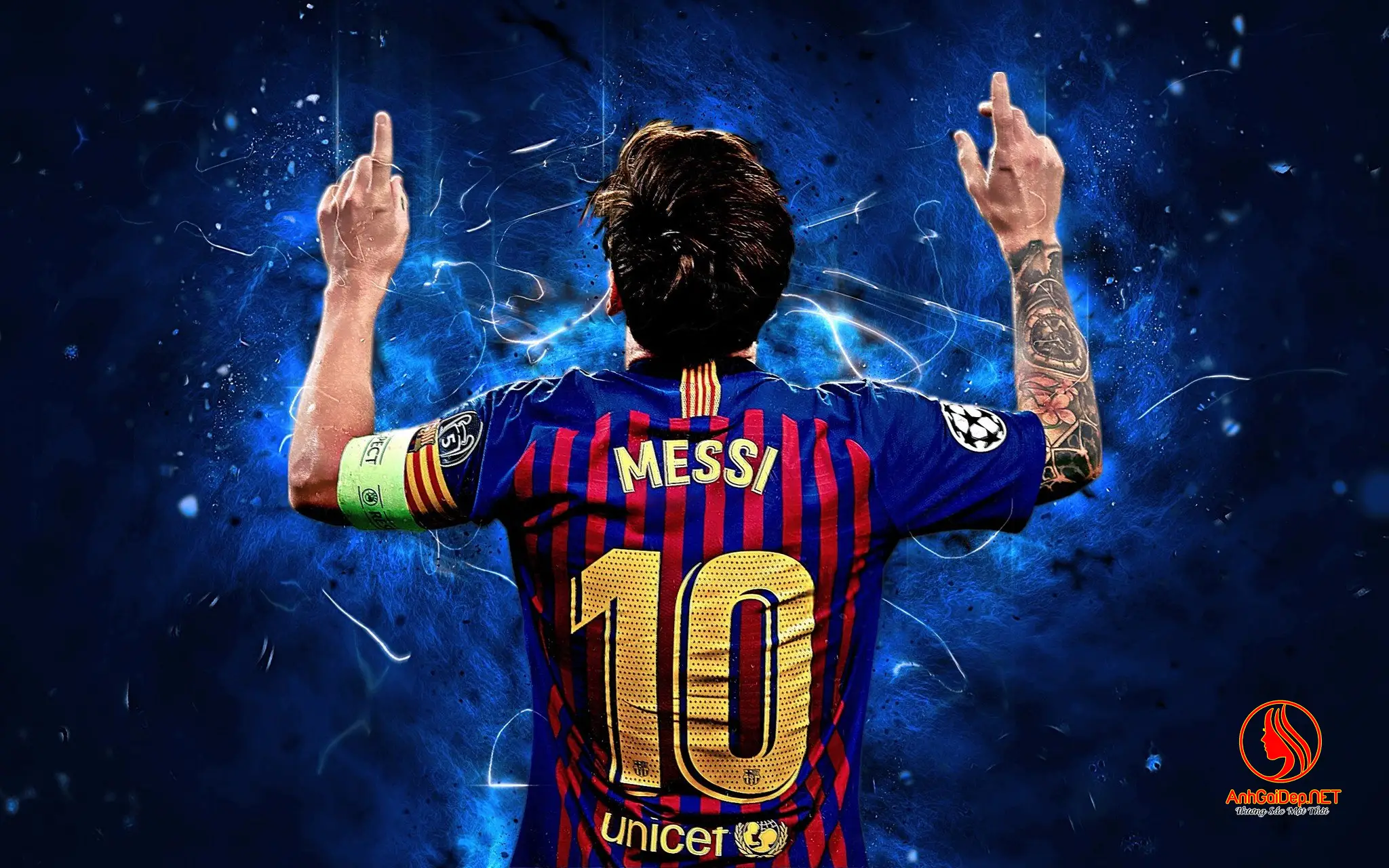 anh messi 4K 2